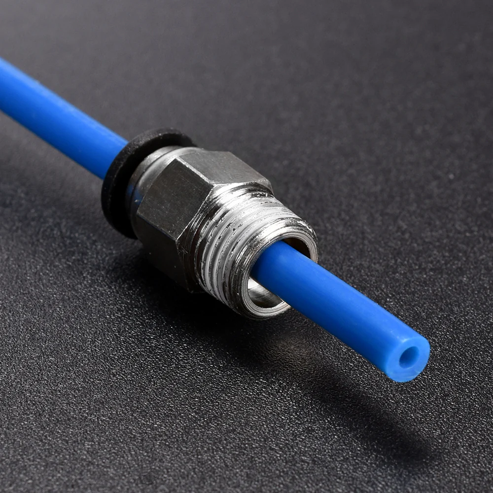 1M 2*4mm PTFE Tube Teflon PiPe to J-head hotend RepRap Rostock Bowden Extruder for 1.75/3.0mm For V5 - Image 4