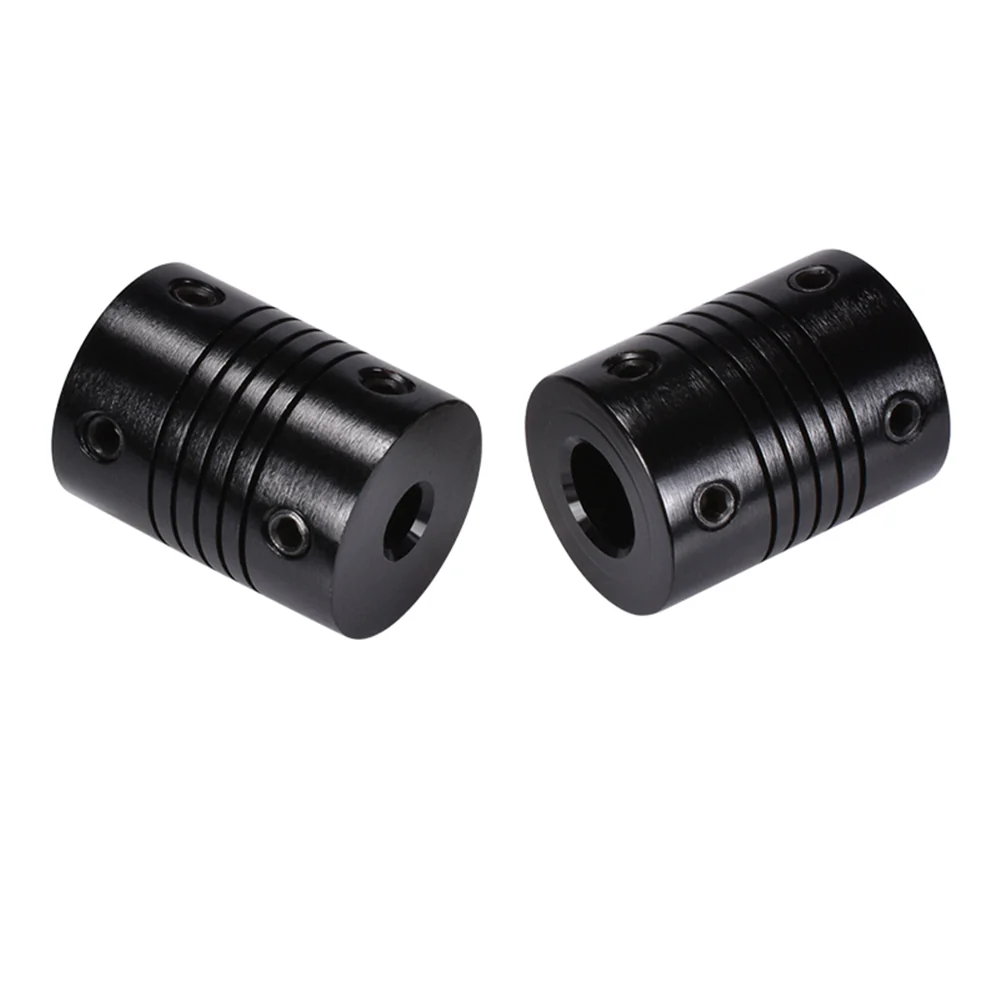 2/4PCS Flexible shaft Coupler 5*8mm 5*5mm CNC Stepper Motor Aluminum Alloy Flexible Coupling Black/Silver - Image 4