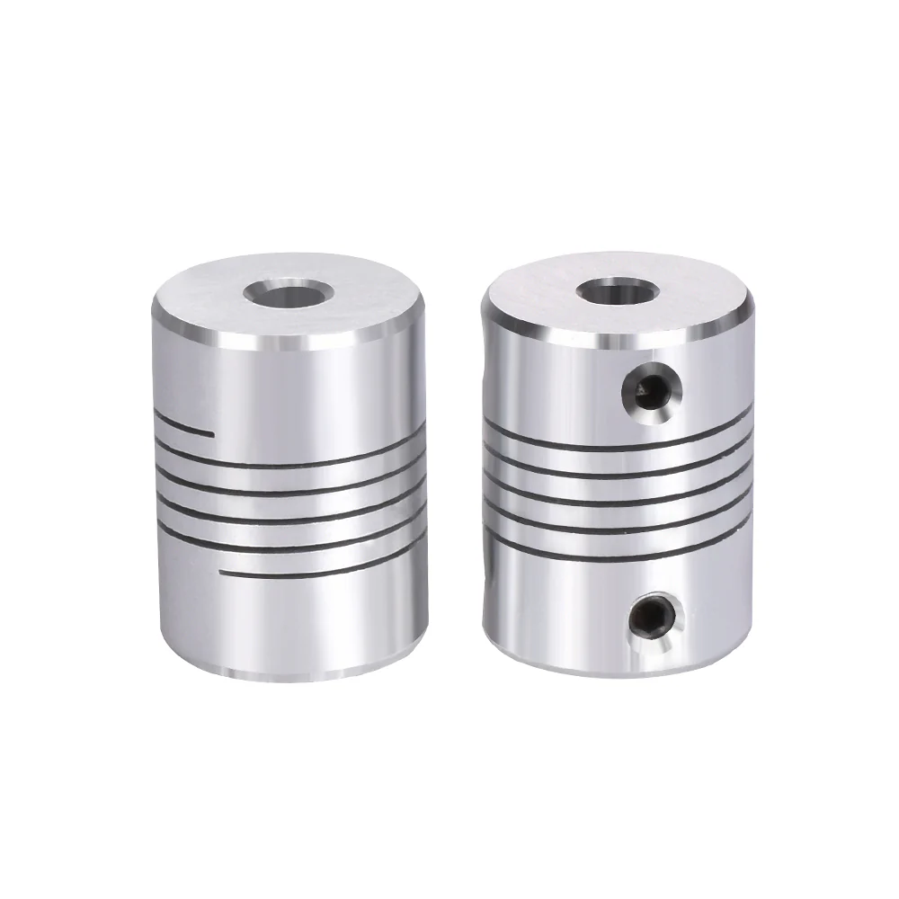 2/4PCS Flexible shaft Coupler 5*8mm 5*5mm CNC Stepper Motor Aluminum Alloy Flexible Coupling Black/Silver - Image 5