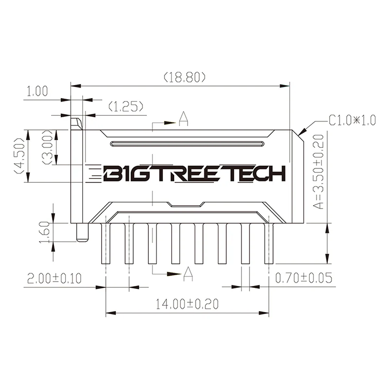 BIGTREETECH Customized EZ Driver Socket 2 X 8Pin 2.0mm - Image 9