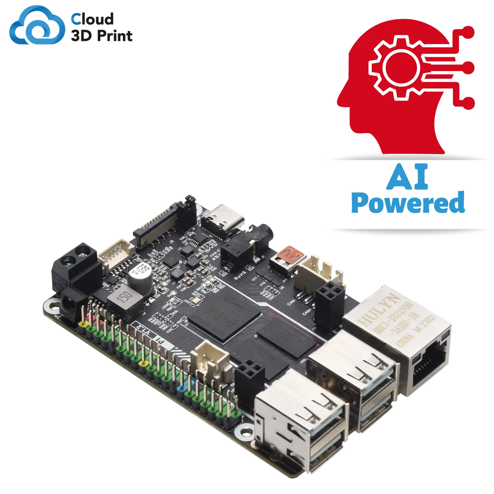 BIGTREETECH BTT Pi + Cloud 3D Print - Image 2