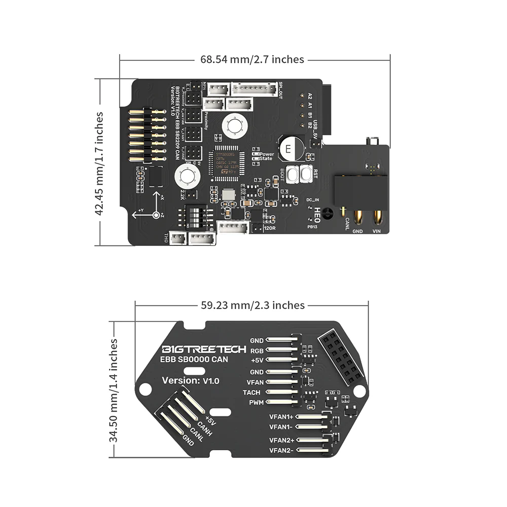 BIGTREETECH EBB SB2209/SB2240 CAN/USB for Voron StealthBurner - Image 4