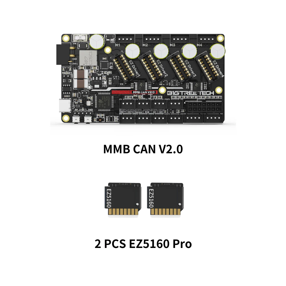 BIGTREETECH ERCF Control Board MMB CAN V2.0 with STM32 Chip Featured EZ Ports for 3D Printer Enraged Rabbit Carrot Feeder Solution - Image 10