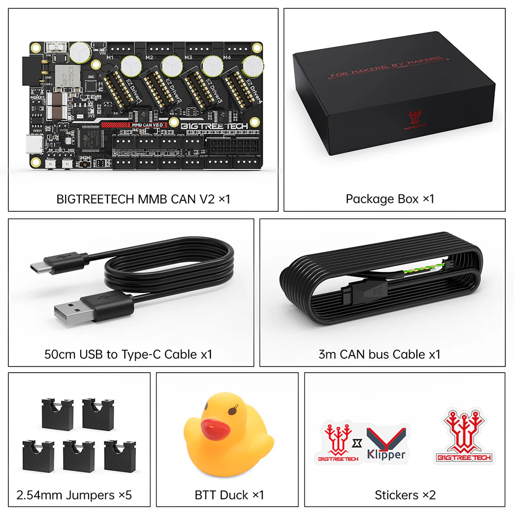 BIGTREETECH ERCF Control Board MMB CAN V2.0 with STM32 Chip Featured EZ Ports for 3D Printer Enraged Rabbit Carrot Feeder Solution - Image 6