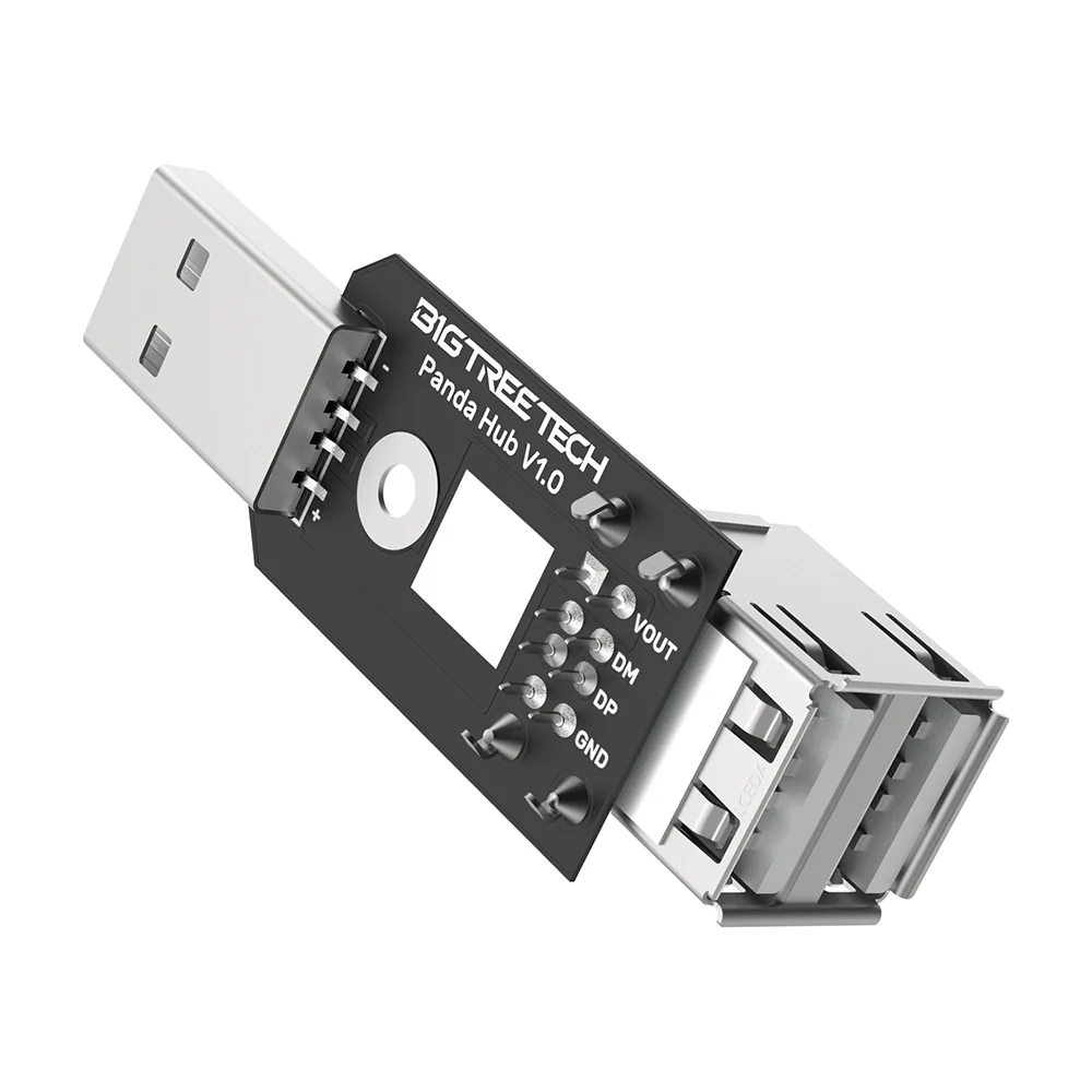 BIGTREETECH Panda Hub Dual USB Adapter Shield the Original USB Port on Bambu Lab P1S/P1P Printers - Image 7