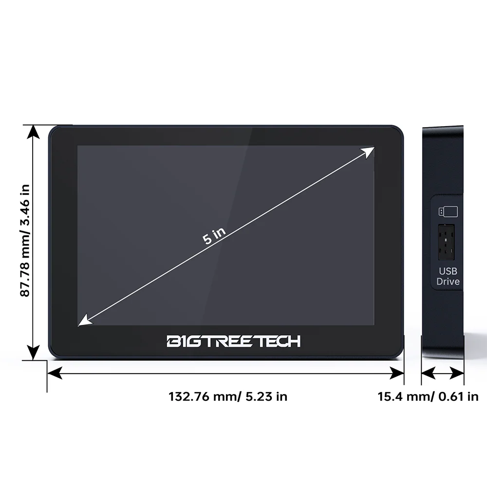 BIGTREETECH Panda Touch V1.1.1 - 5 Inch Touch Screen with Multi-Printer, Wireless Control For Bambu Lab X1, P1 and A1 Printers - Image 12