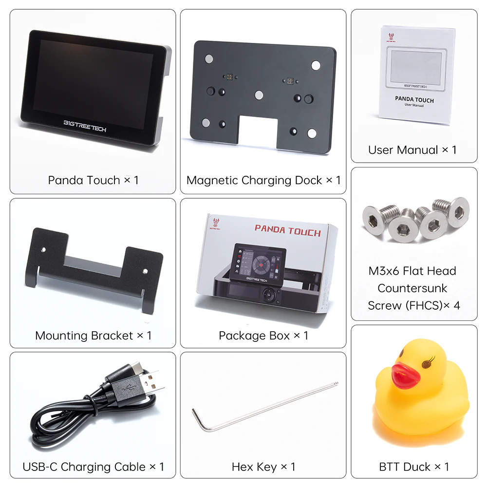 BIGTREETECH Panda Touch V1.1.1 - 5 Inch Touch Screen with Multi-Printer, Wireless Control For Bambu Lab X1, P1 and A1 Printers - Image 13