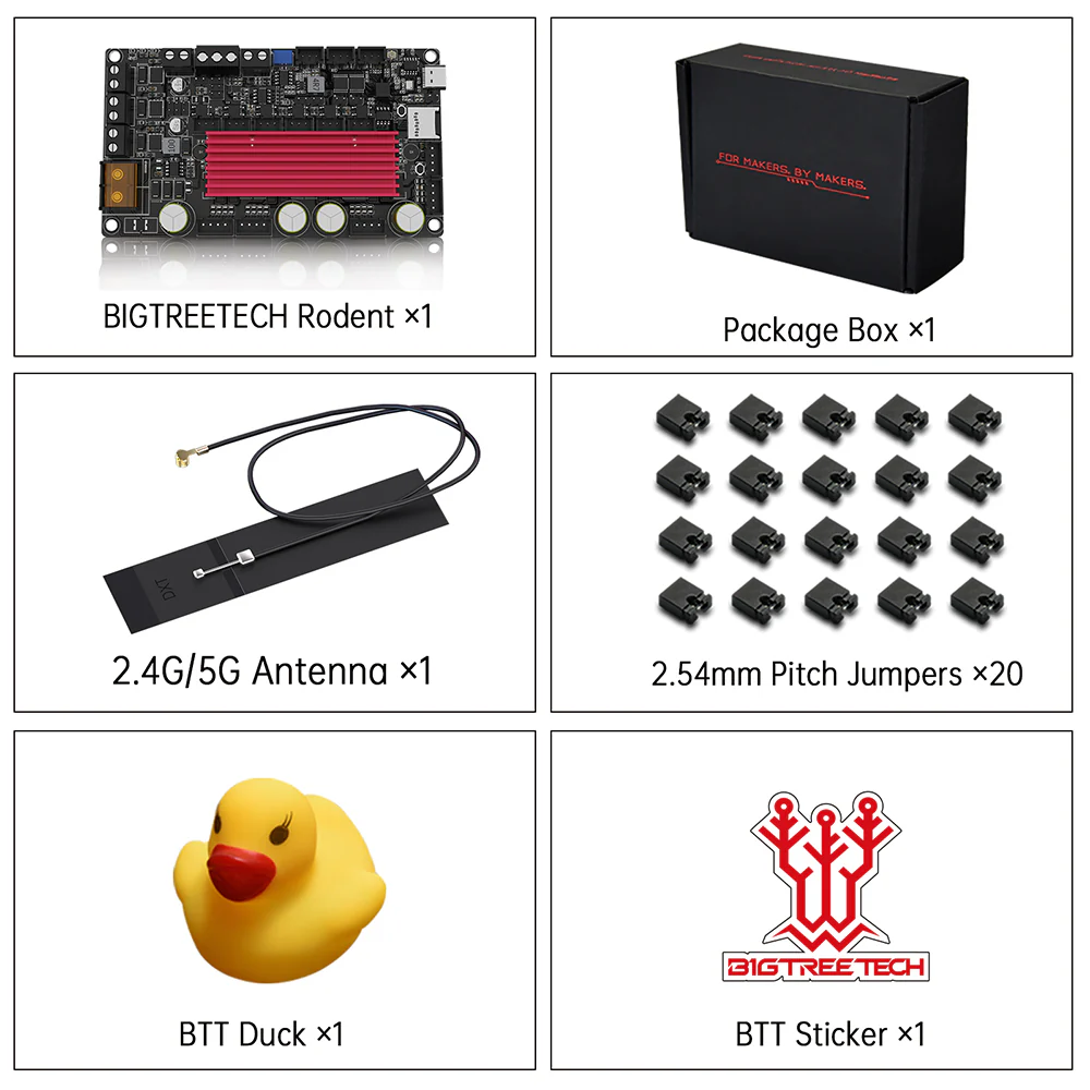 BIGTREETECH Rodent CNC Control Board – FluidNC Compatible, Supports PWM & RS485 Control Modes - Image 7