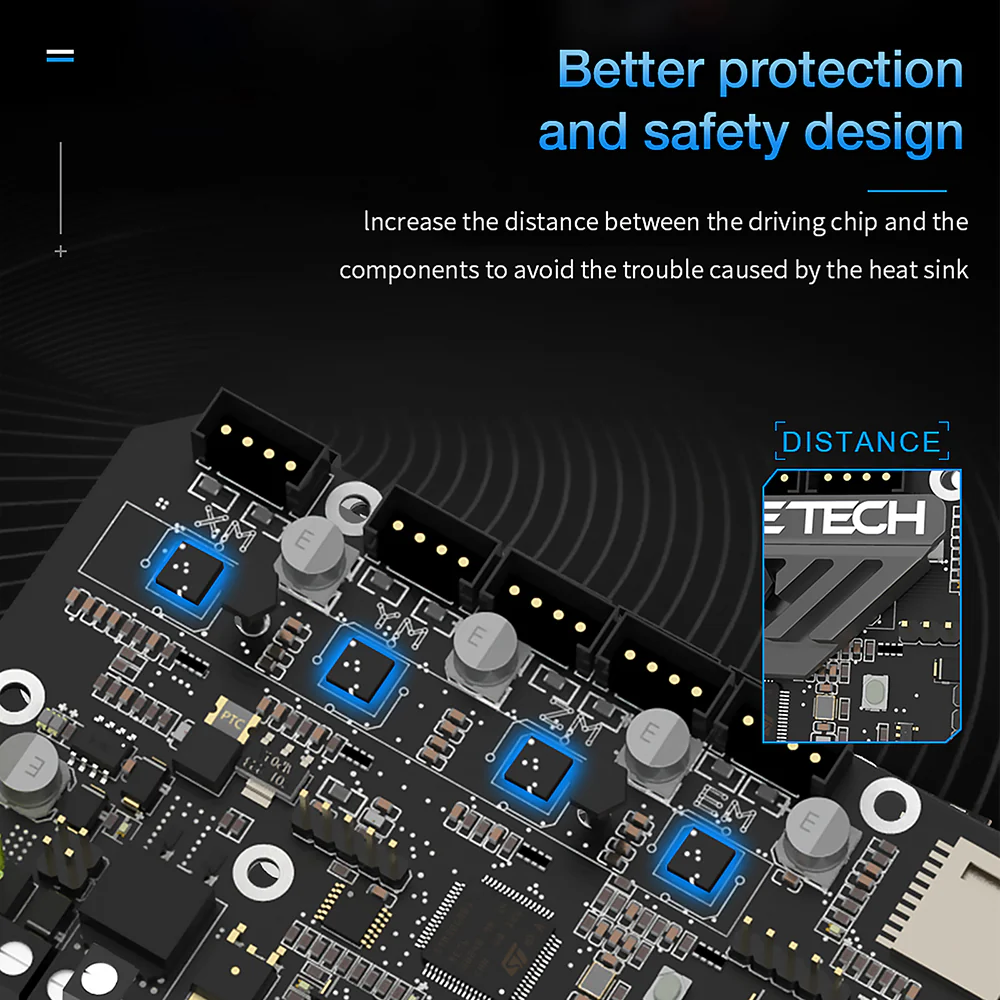 BIGTREETECH SKR MINI E3 V3.0 32 Bit Control Board for Ender 3/Ender 3 Pro/Ender 5/Ender 5 plus/CR-10 - Image 13