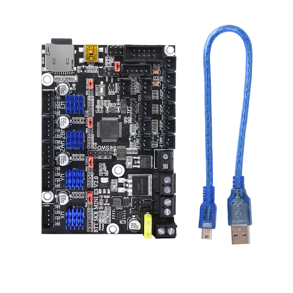 BIGTREETECH SKR MINI E3 V2.0 32 Bit Control Board Integrated TMC2209 UART For Ender 3 - Image 2