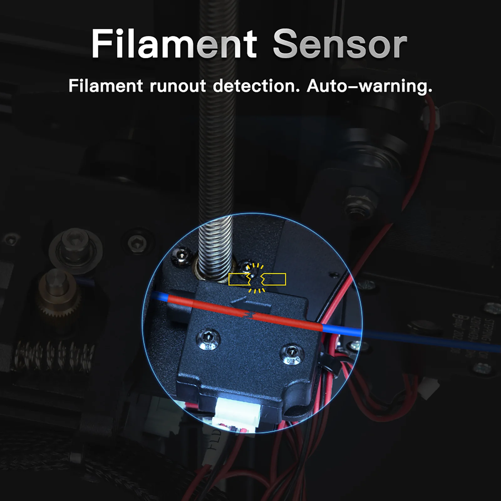 BIQU B1 SE FDM 3D Printer HD Color Screen Full Metal Extruder Upgrade 32Bit Control Board with Auto-Leveling Function Printer - Image 12