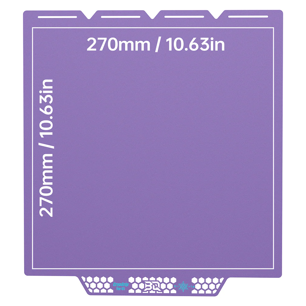BIQU CryoGrip Pro Buildplate for Snapmaker U1 Double-Sided 7-Layer Composite with High Magnetic Spring Steel, Low Energy Printing - Image 22