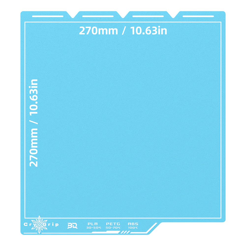 BIQU CryoGrip Pro Buildplate for Snapmaker U1 Double-Sided 7-Layer Composite with High Magnetic Spring Steel, Low Energy Printing - Image 5