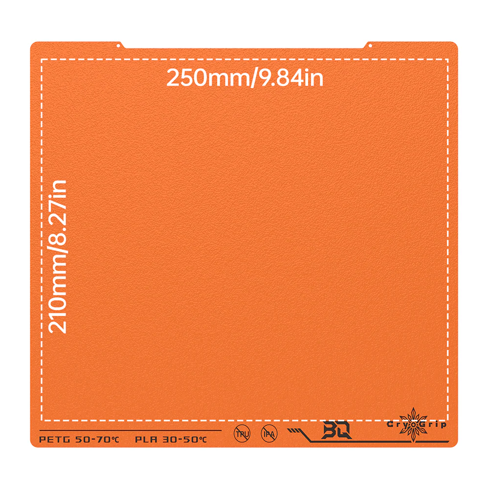 BIQU CryoGrip Pro Buildplate Double-Sided 7-Layer Composite with High Magnetic Spring Steel, Low Energy Printing, For Voron 300 Voron 350 Anycubic Kobra 3 Prusa MK4 MK3 CORE One Creality K1 Max Ender 3 V2 ELEGOO CC/CC2 - Image 13