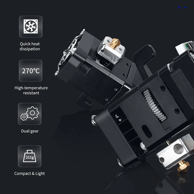 BIQU H2 V2.0 Extruder For B1 BX Ender 3/ 3 V2/5/6 CR6/10 - Image 4