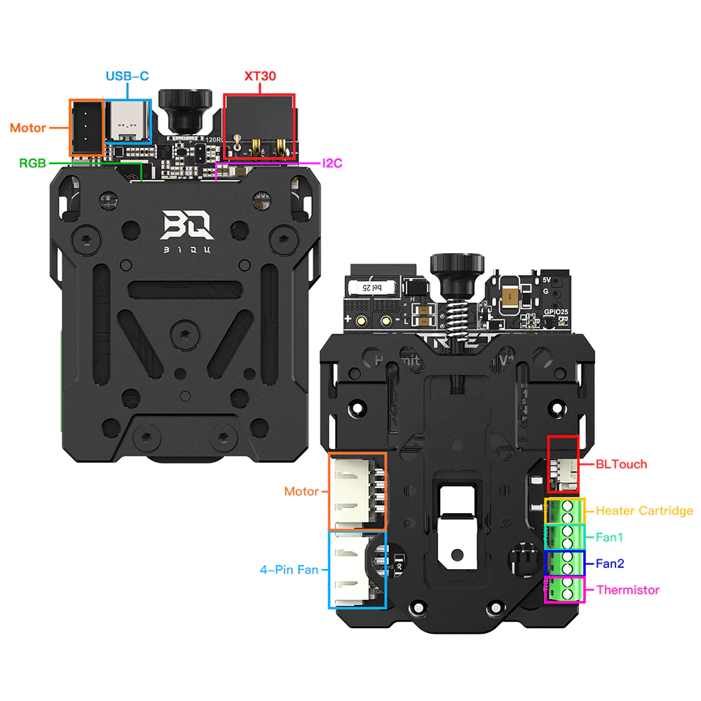 BIQU Hermit Crab V2.0 Quick Change Extruder Hotend Tool for 3D Printing - Image 13