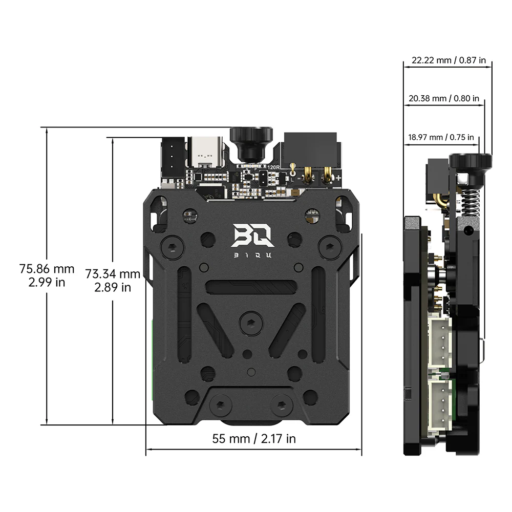 BIQU Hermit Crab V2.0 Quick Change Extruder Hotend Tool for 3D Printing - Image 14