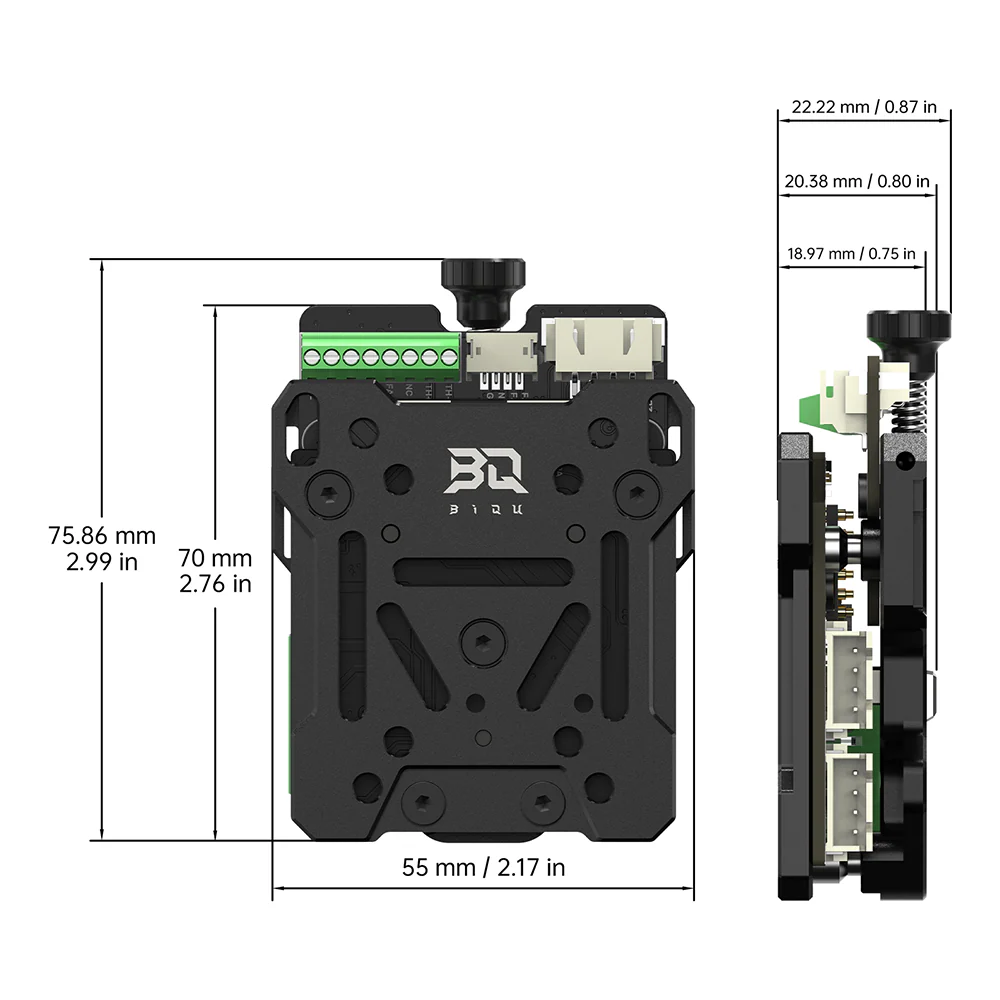 BIQU Hermit Crab V2.0 Quick Change Extruder Hotend Tool for 3D Printing - Image 6