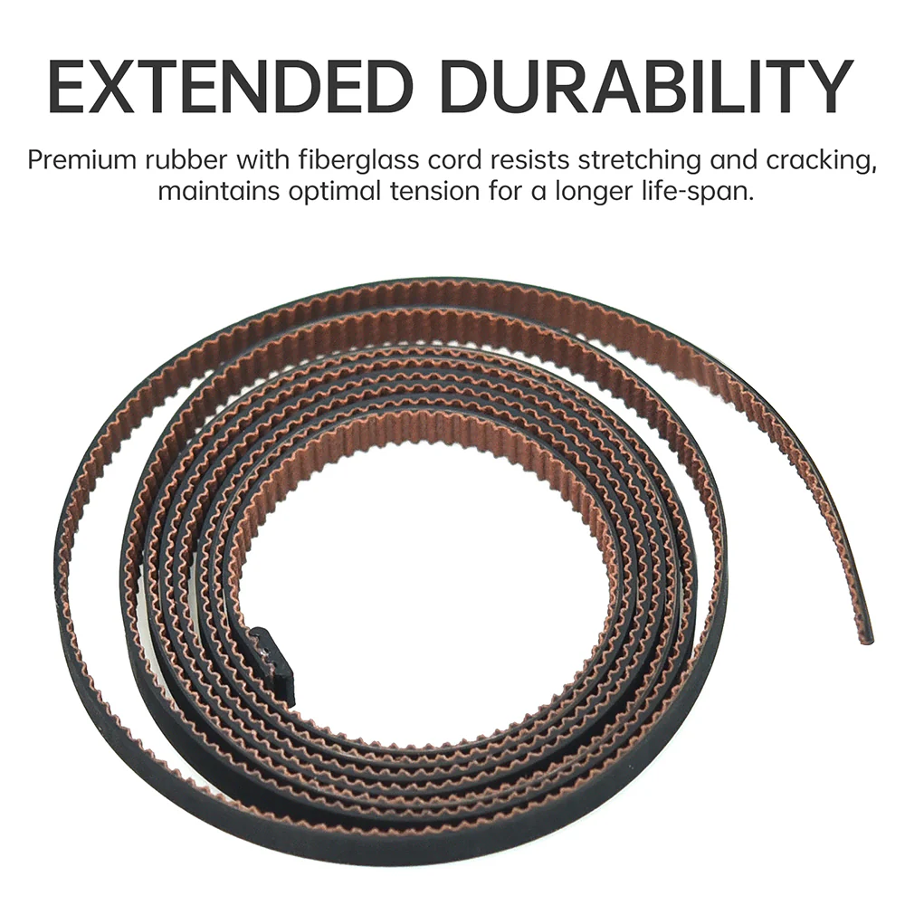 BIQU Panda Belt Long-Lasting Anti-Aging XYZ Belt Set with Tools – Easy Replacement for Bambu Lab P1 & X1 Series - Image 5