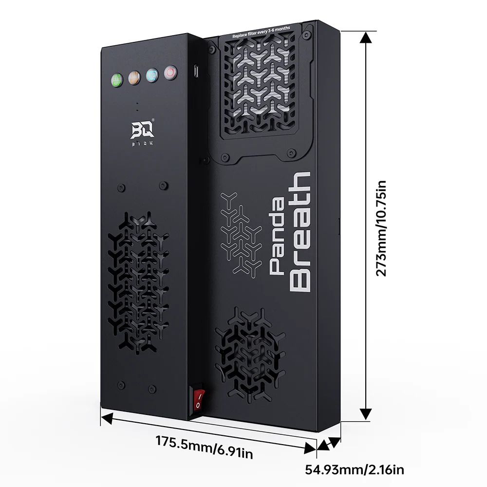BIQU Panda Breath Smart Air Filtration and Heating System with Precise Temperature Regulation - Image 3