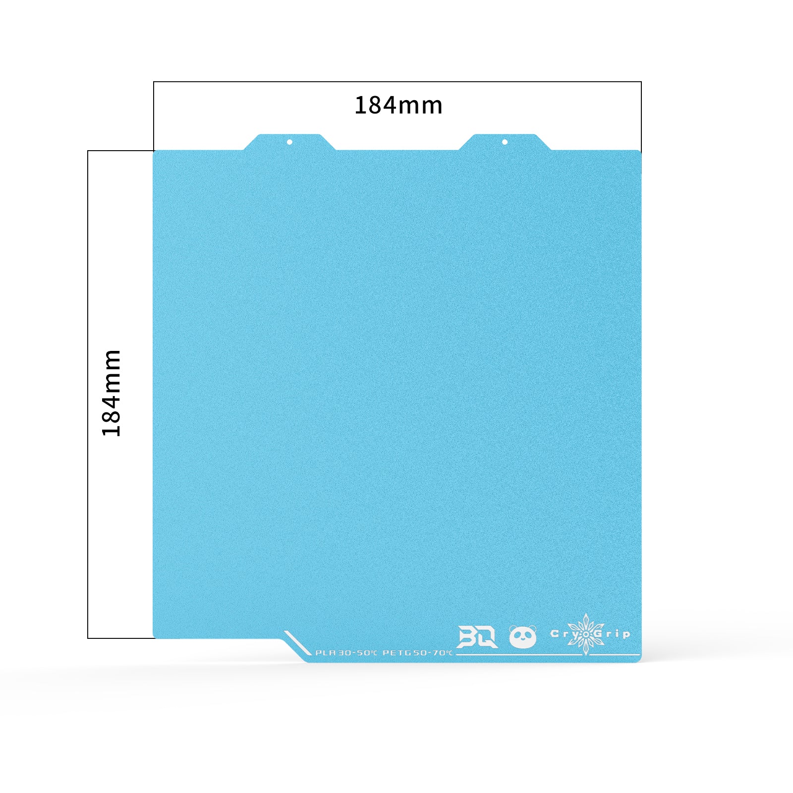 BIQU Panda BuildPlate CryoGrip Pro for Bambu X1/P1/P2/A1/A1 mini/H2D/H2S/H2C Printers - Double-Sided 7-Layer Composite with High Magnetic Spring Steel, Low Energy Printing - Image 10