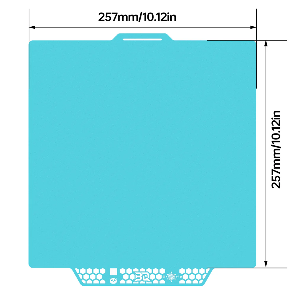 BIQU Panda BuildPlate CryoGrip Pro for Bambu X1/P1/P2/A1/A1 mini/H2D/H2S/H2C Printers - Double-Sided 7-Layer Composite with High Magnetic Spring Steel, Low Energy Printing - Image 14