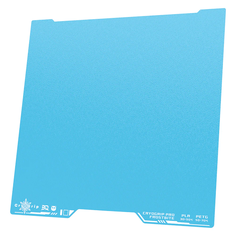 BIQU Panda BuildPlate CryoGrip Pro for Bambu X1/P1/P2/A1/A1 mini/H2D/H2S/H2C Printers - Double-Sided 7-Layer Composite with High Magnetic Spring Steel, Low Energy Printing - Image 27