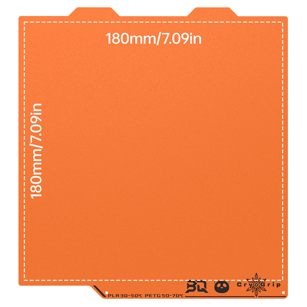 BIQU Panda BuildPlate CryoGrip Pro for Bambu X1/P1/P2/A1/A1 mini/H2D/H2S/H2C Printers - Double-Sided 7-Layer Composite with High Magnetic Spring Steel, Low Energy Printing - Image 38