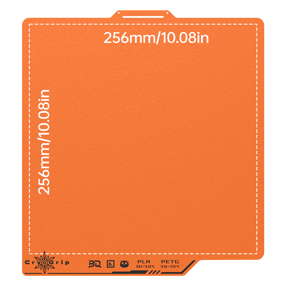 BIQU Panda BuildPlate CryoGrip Pro for Bambu X1/P1/P2/A1/A1 mini/H2D/H2S/H2C Printers - Double-Sided 7-Layer Composite with High Magnetic Spring Steel, Low Energy Printing - Image 43