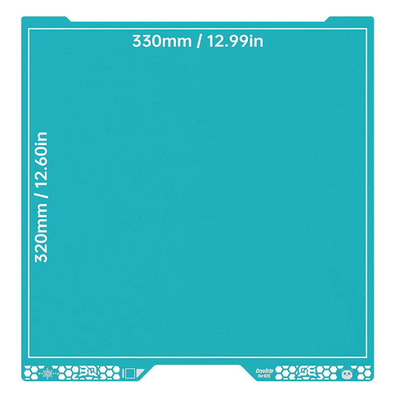 BIQU Panda BuildPlate CryoGrip Pro for Bambu X1/P1/P2/A1/A1 mini/H2D/H2S/H2C Printers - Double-Sided 7-Layer Composite with High Magnetic Spring Steel, Low Energy Printing - Image 56
