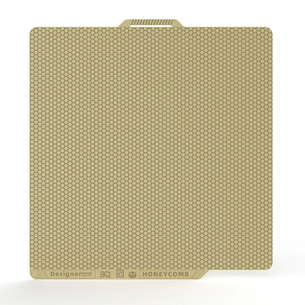 BIQU Panda BuildPlate Designer Series Dual-textured 3D Printing Build Plate with Honeycomb & Houndstooth Patterns for Bambu X1/P1/A1 Printers - Image 4