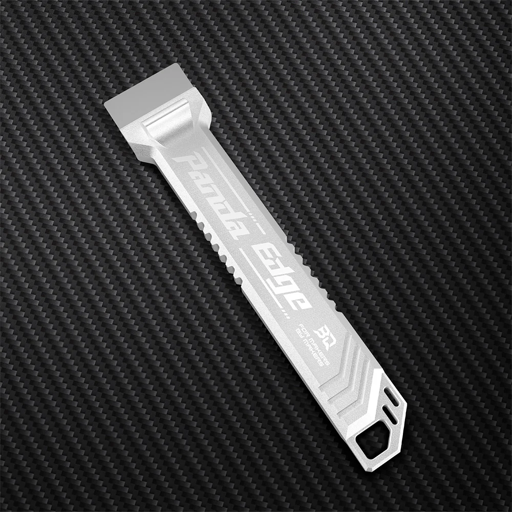 BIQU Panda Edge CNC Precision Machined Blade Scraper, Non-Slip Ergonomic Grip & Thumb Rest Handle for Model Removal Tool - Image 12