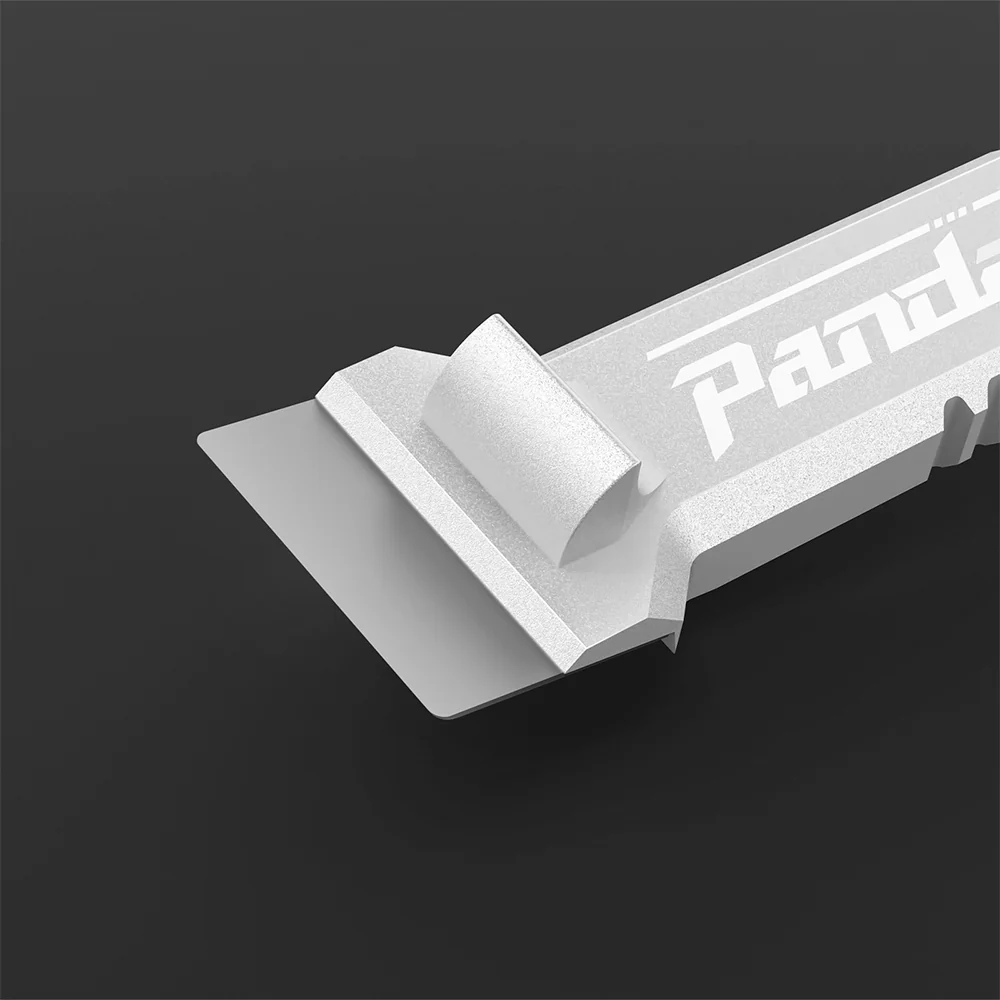 BIQU Panda Edge CNC Precision Machined Blade Scraper, Non-Slip Ergonomic Grip & Thumb Rest Handle for Model Removal Tool - Image 13