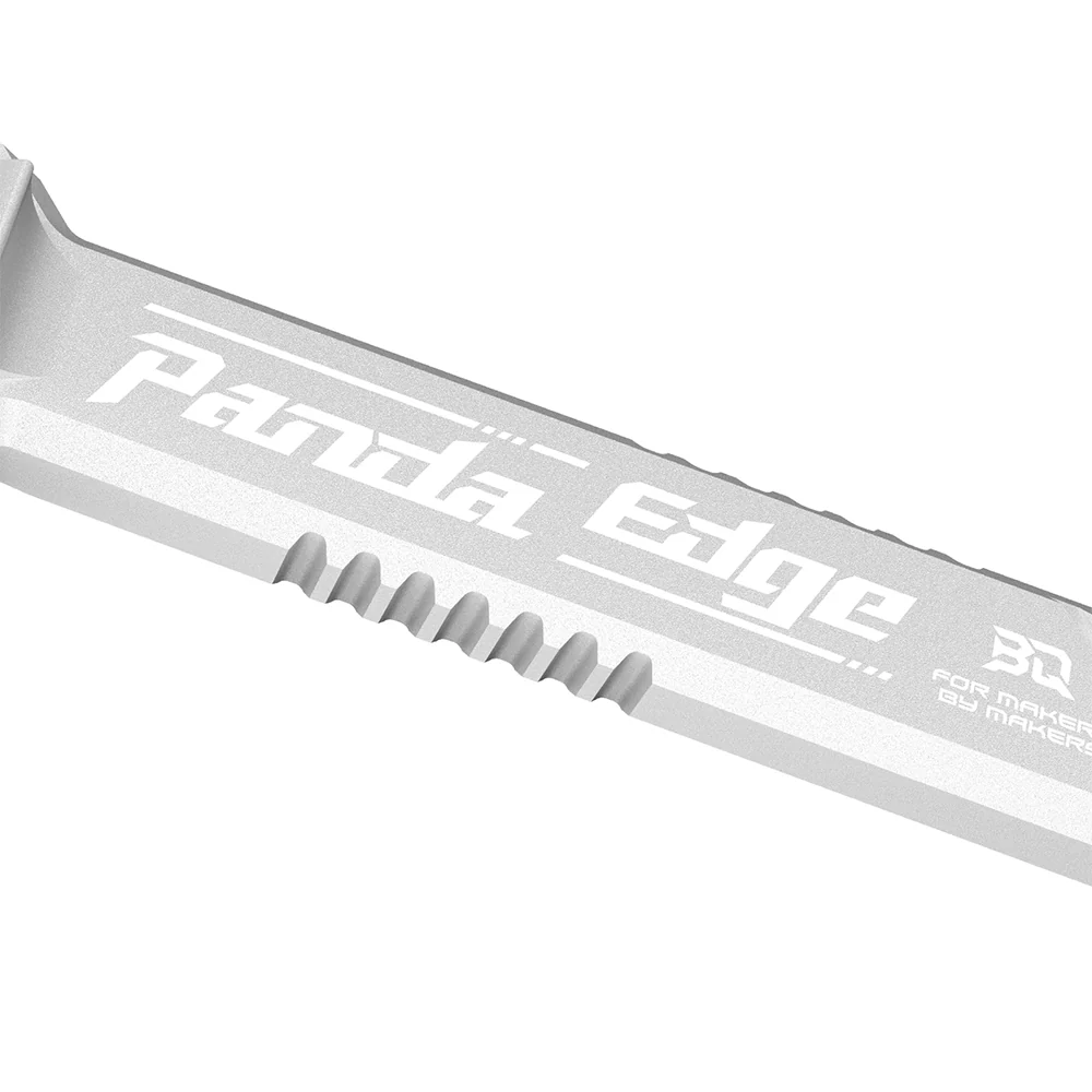 BIQU Panda Edge CNC Precision Machined Blade Scraper, Non-Slip Ergonomic Grip & Thumb Rest Handle for Model Removal Tool - Image 8