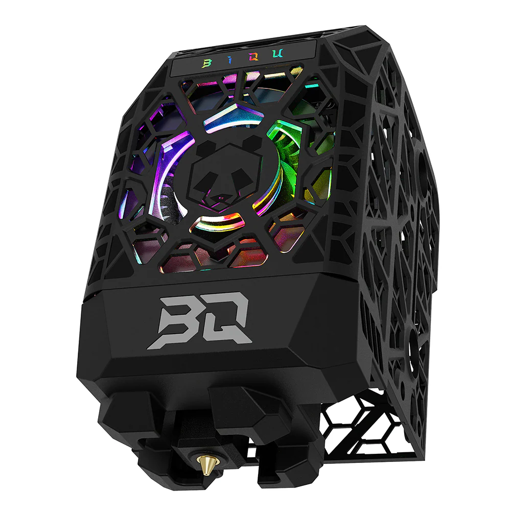 BIQU Panda Jetpack Lightweight Hollow Design Bambu Extruder Front Cover Integrated with Panda Jet Cooling Fan Duct for Bambu Lab P1/X1 - Image 11