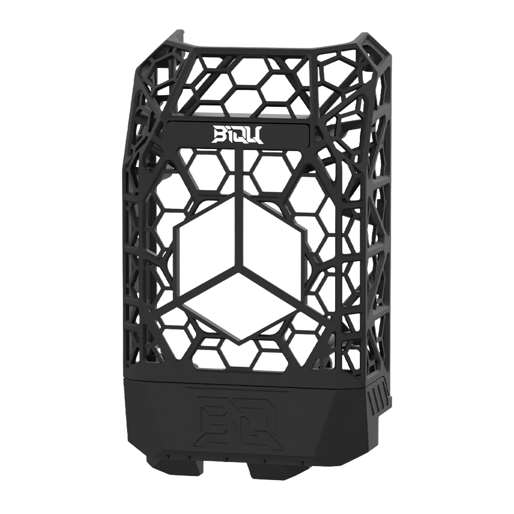 BIQU Panda Jetpack Lightweight Hollow Design Bambu Extruder Front Cover Integrated with Panda Jet Cooling Fan Duct for Bambu Lab P1/X1 - Image 3