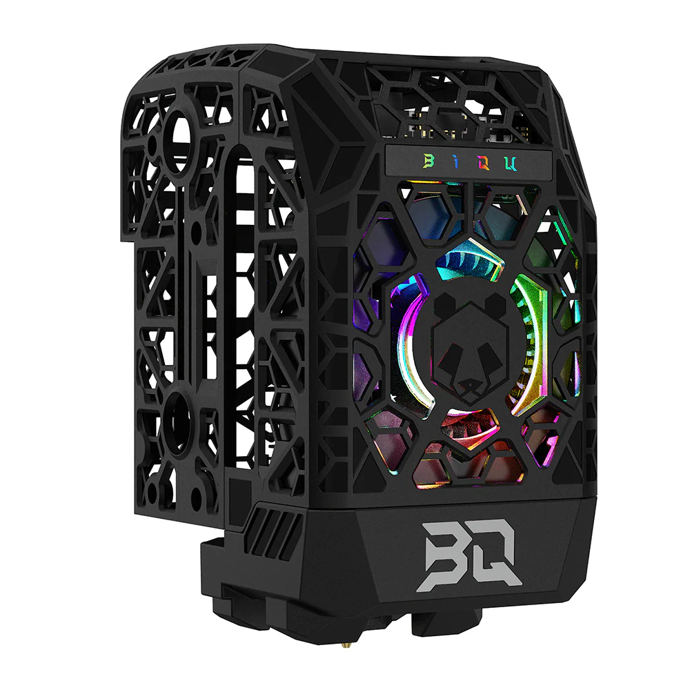 BIQU Panda Jetpack Lightweight Hollow Design Bambu Extruder Front Cover Integrated with Panda Jet Cooling Fan Duct for Bambu Lab P1/X1 - Image 9