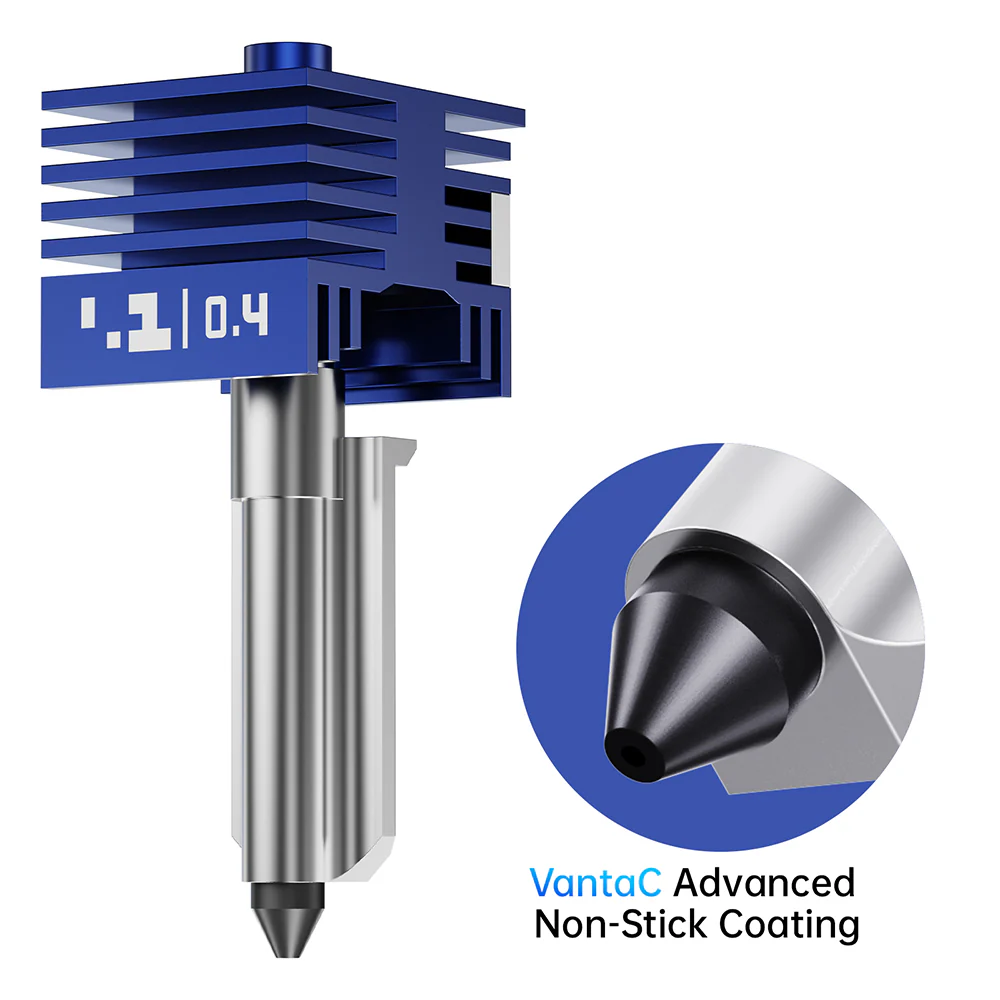 BIQU Panda Juicer Hotend Standard Flow with 0.4/0.6/0.8mm Hardened Steel/VantaC Nozzle for Bambu Lab P2S/H2/A1/A1 mini - Image 33