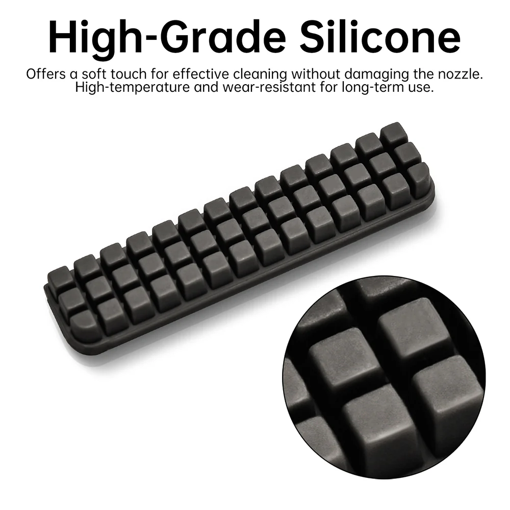 BIQU Panda Nozzle Brush for Bambu Lab A1 Printer - Durable Heat & Wear Resistant 3D Printer Heatbed Nozzle Wipers (3PCS) - Image 8