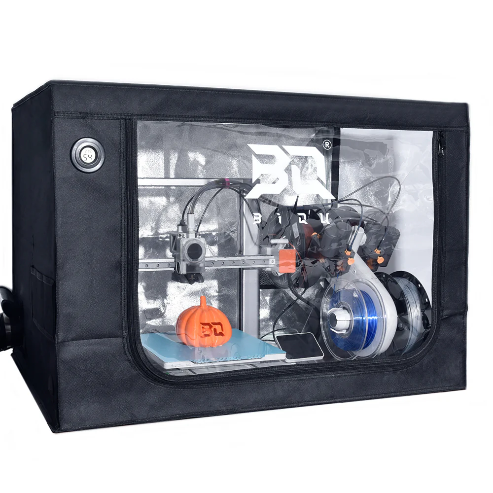 BIQU Panda Shelter for Bambu Lab A1/A1 Mini, Transparent Dustproof and Waterproof Enclosure, Constant Temp Protection, Enhanced Print Quality and Stability - Image 4