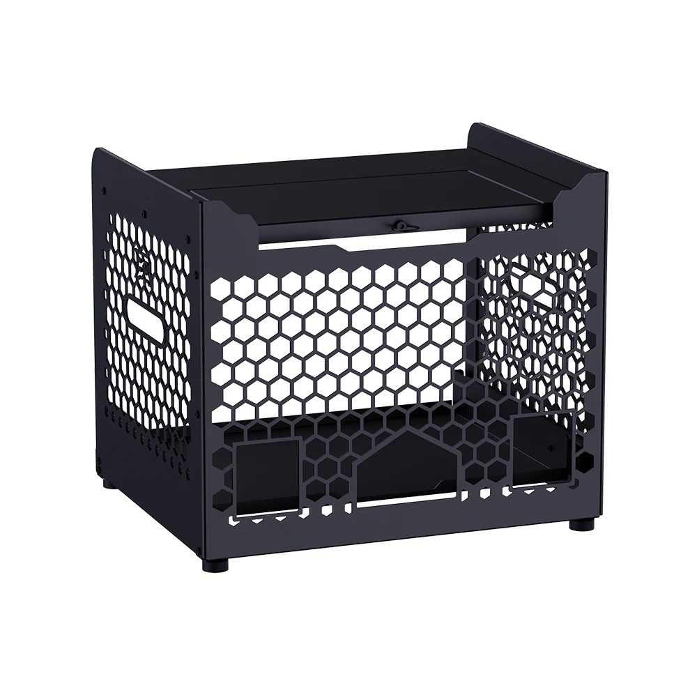 BIQU Panda Stack Aluminum Alloy Multi-Layer Rack with Dual AMS and ViViD Setup for Bambu Lab A1/A1 mini - Image 8