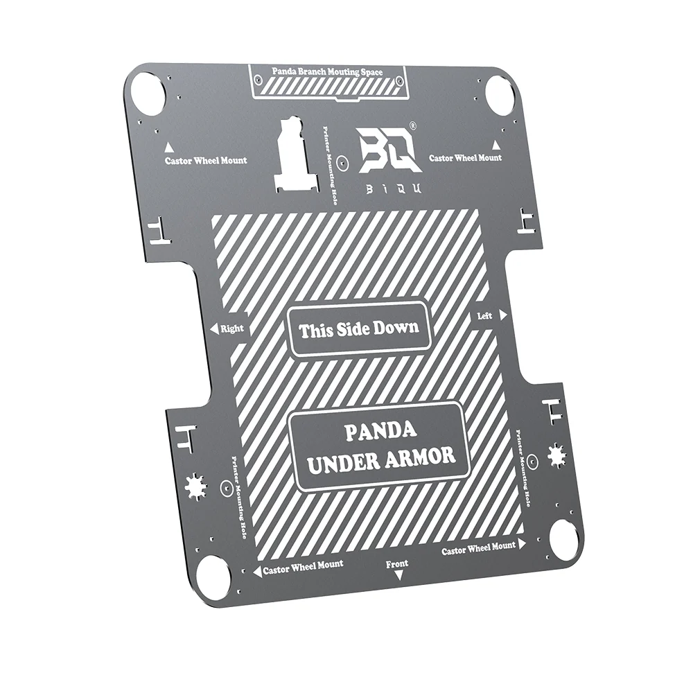 BIQU Panda Under Armor PX Aluminum Base Protective Strap Lightweight and Easy to Move Suitable for Bambu Lab P1/X1/H2D Series - Image 4