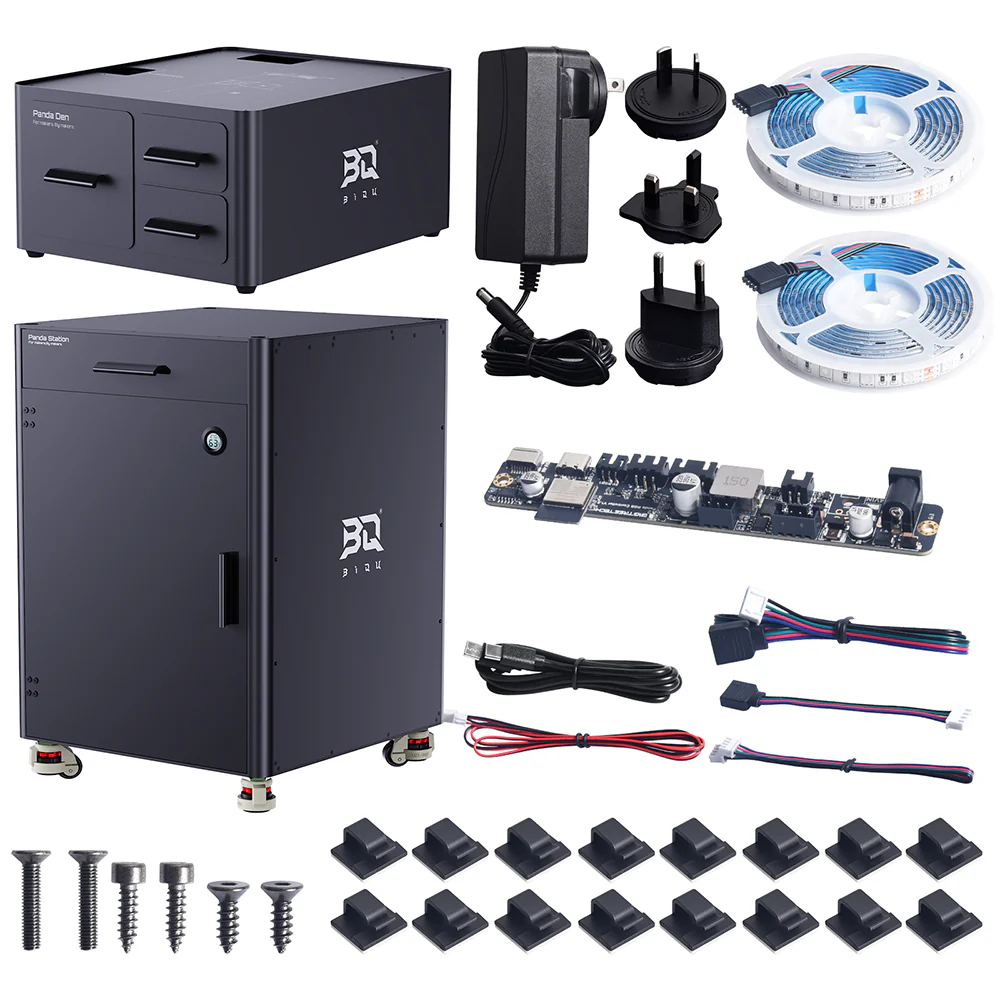 BIQU PANDA-VERSE Storage Solution for Bambu Lab A1 Series – Folded Corners, Expanded Space - Image 17