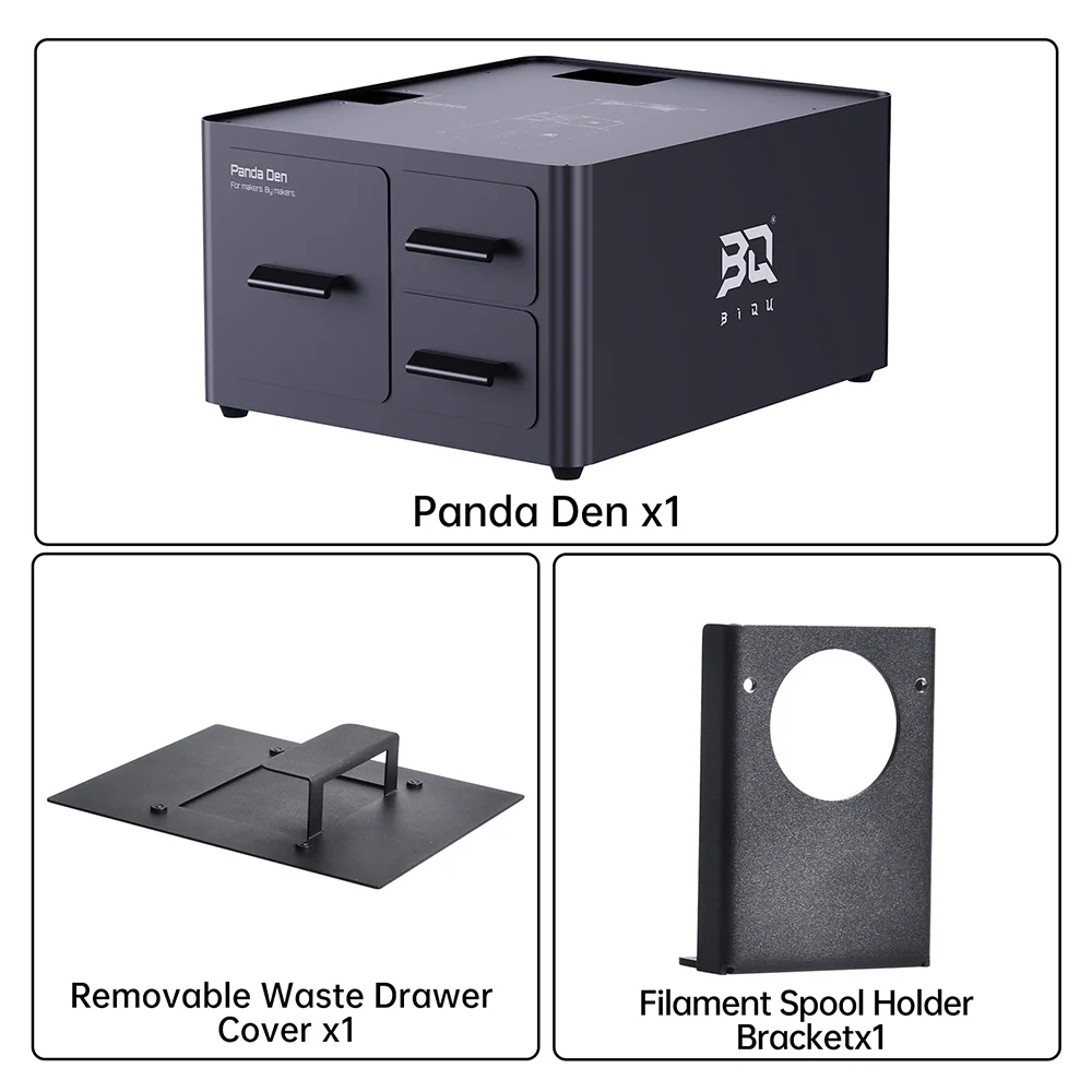 BIQU PANDA-VERSE Storage Solution for Bambu Lab A1 Series – Folded Corners, Expanded Space - Image 19