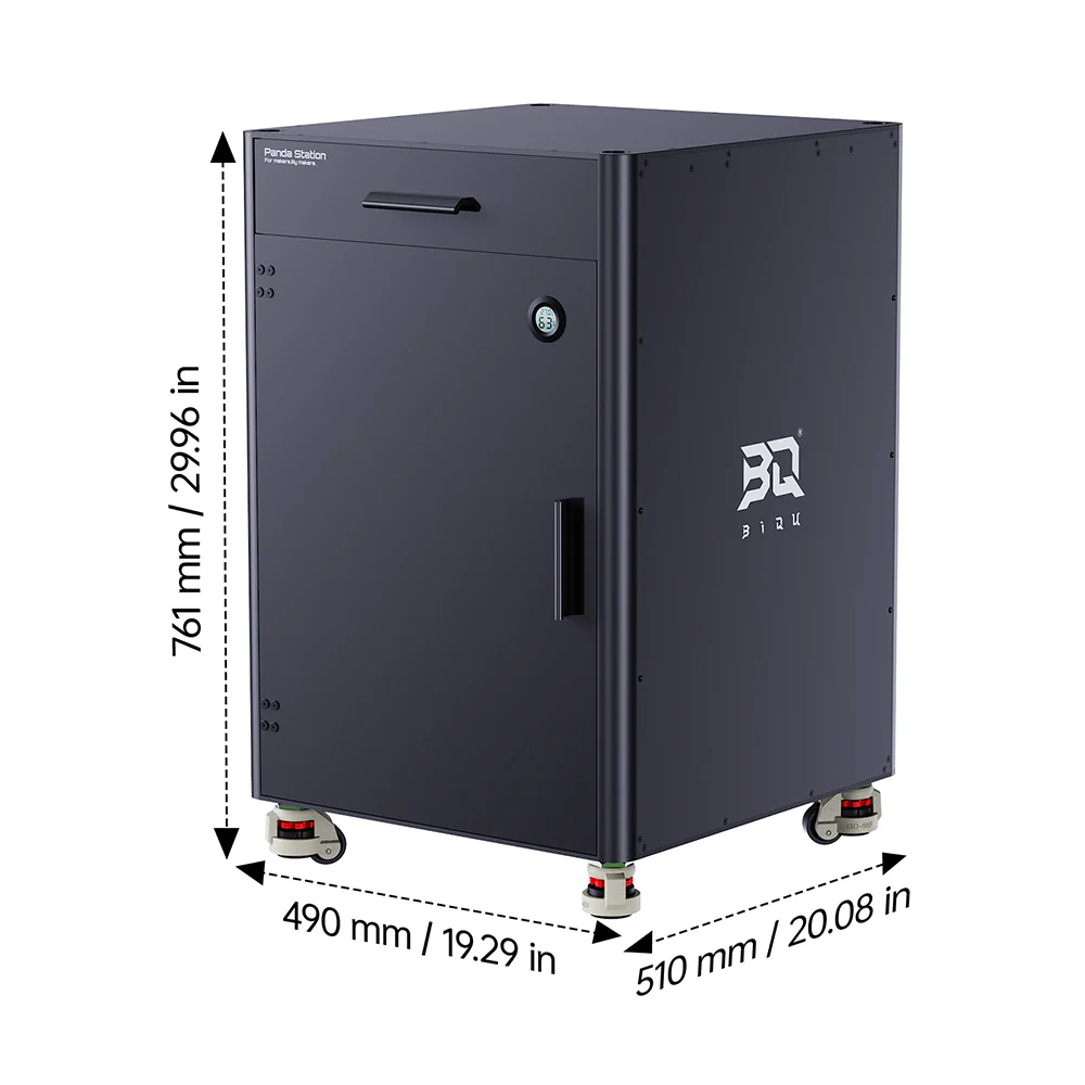 BIQU PANDA-VERSE Storage Solution for Bambu Lab A1 Series – Folded Corners, Expanded Space - Image 5