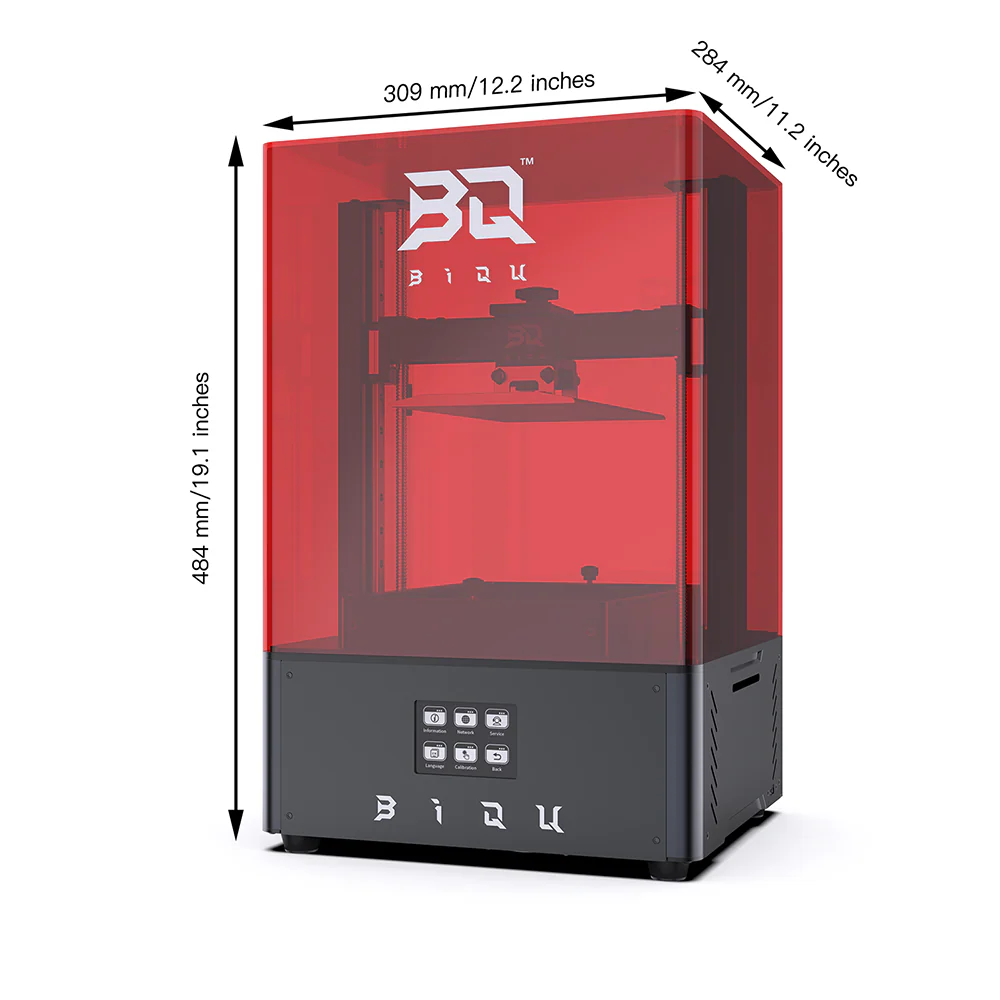 BIQU PISCES 10.3 inch 8K Photocuring LCD 3D Printer - Image 7