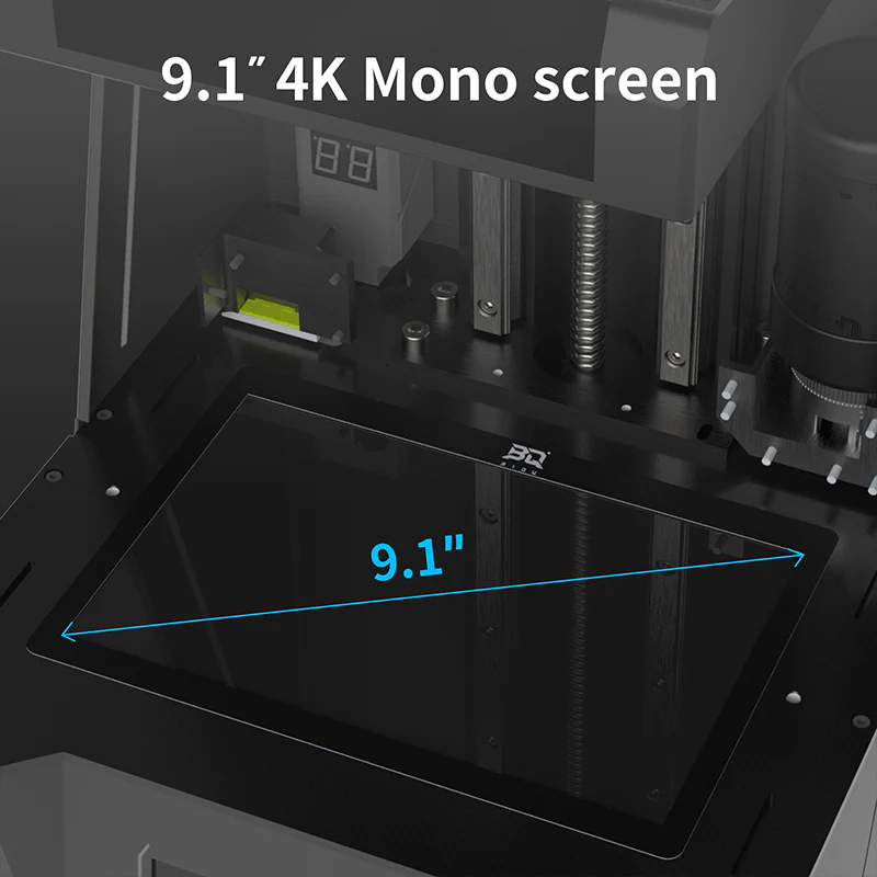 BIQU PIXEL L 9.1 inch 4K Photocuring LCD 3D Printer - Image 11
