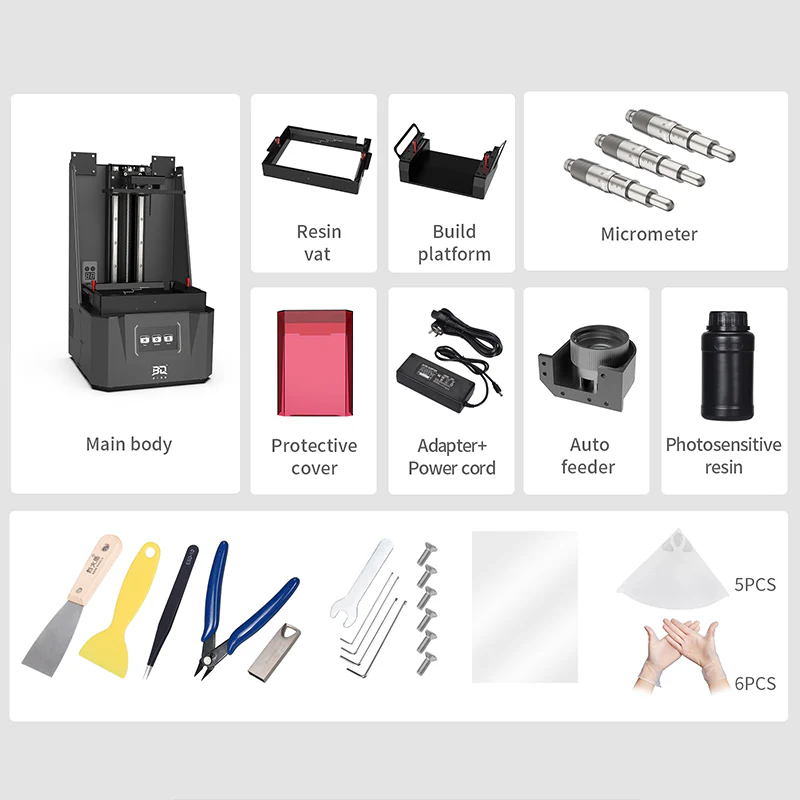 BIQU PIXEL L 9.1 inch 4K Photocuring LCD 3D Printer - Image 15