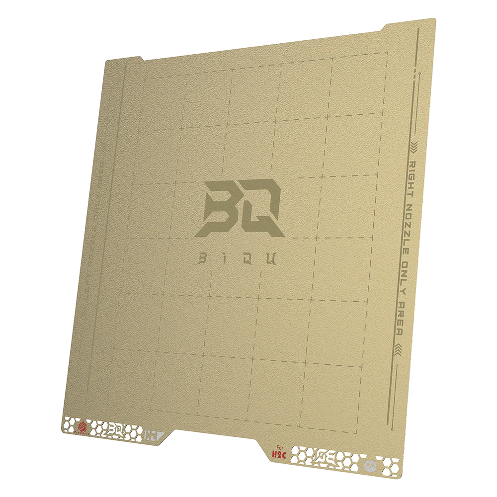 BIQU Pyrogrip Build Plate 346MM x 355MM Spring Steel Sheet Double-Sided Textured PEI Grid for Bambu Lab H2D/H2S/H2C Printers - Image 11