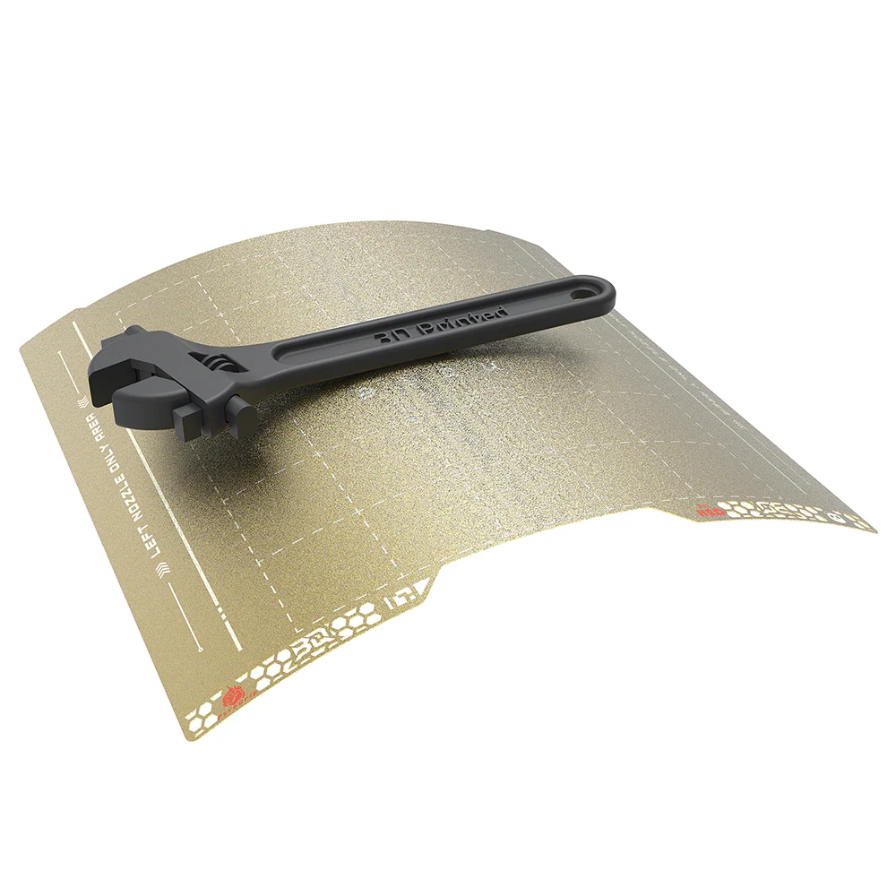 BIQU Pyrogrip Build Plate 346MM x 355MM Spring Steel Sheet Double-Sided Textured PEI Grid for Bambu Lab H2D/H2S/H2C Printers - Image 6